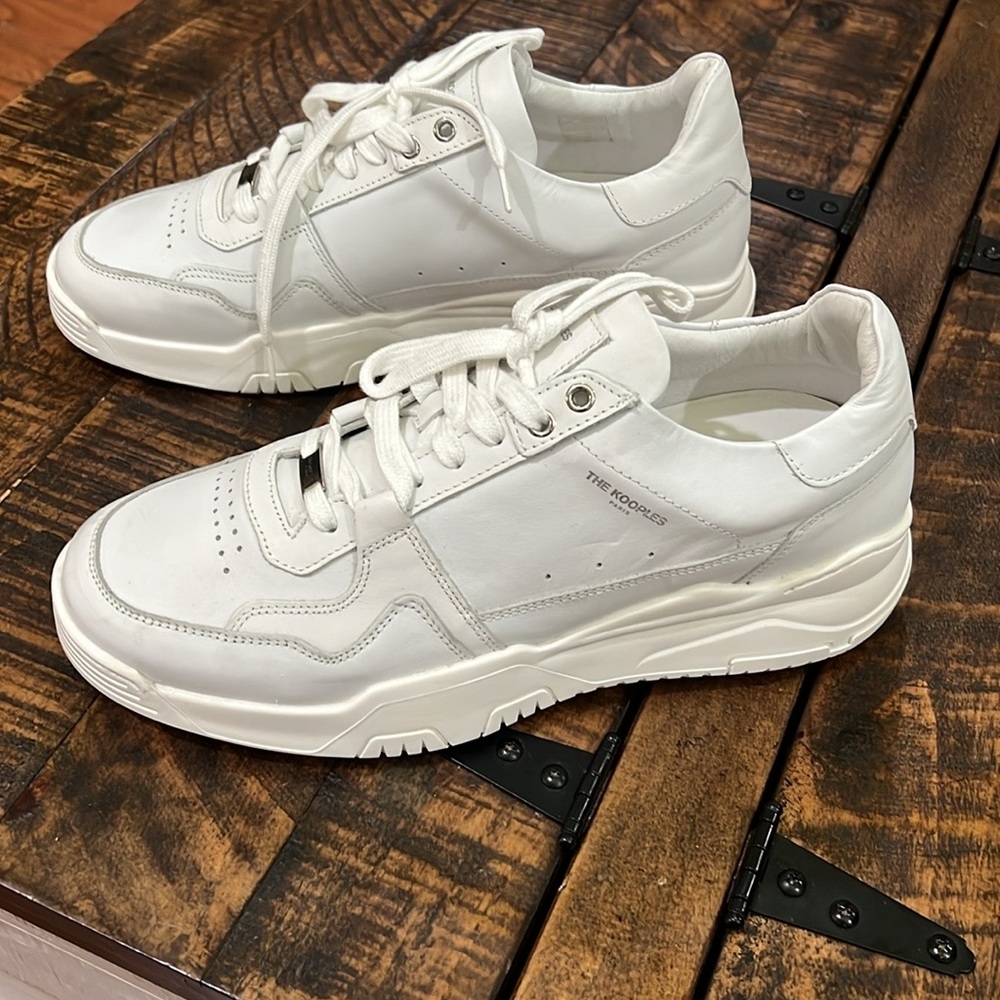 The Kooples Classic White Sneakers - Picture 6 of 9